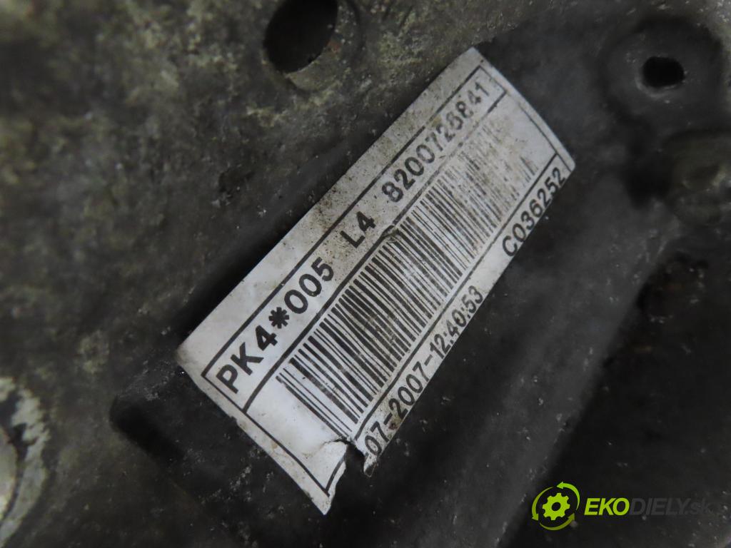 RENAULT ESPACE IV (JK0/1_) MINIVAN 2007 96,00 2.0 dCi 131 - M9R 740 1995,00 Prevodovka MANUALNA PK4005