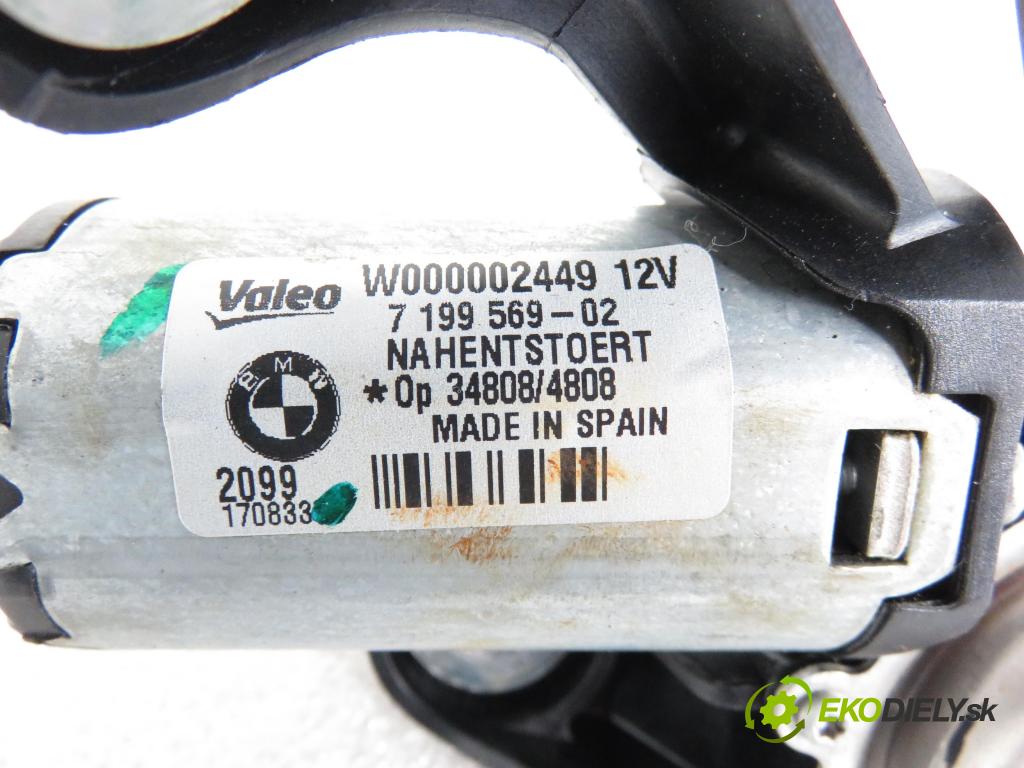 BMW 1 (E87) HB 2009 89,00 118 i - N43 B20 A 1995,00 Motorček stierače zadné 7199569