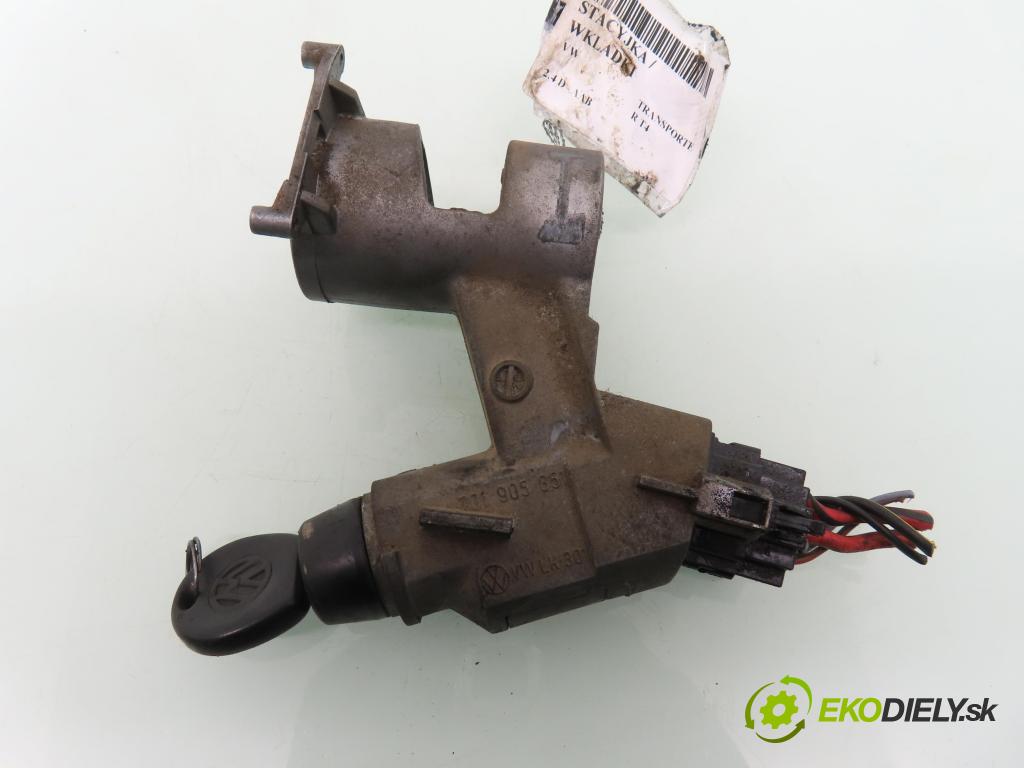 VW TRANSPORTER IV Platforma / podwozie (70E, 70L, 70M, 7DE, 7DL KABINA/PLATFORMA 1993 57,00 2.4 D 78 - AAB 2370,00 spinačka 701905851 (Spínacia skrinka)