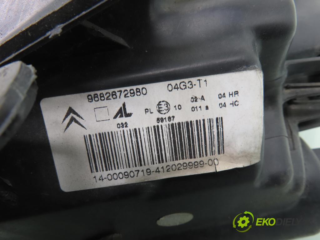 CITROEN C3 I (FC_) HB 2006 54,00 1.4 i - KFV (TU3JP) 1360,00 Svetlo PP 9682672980