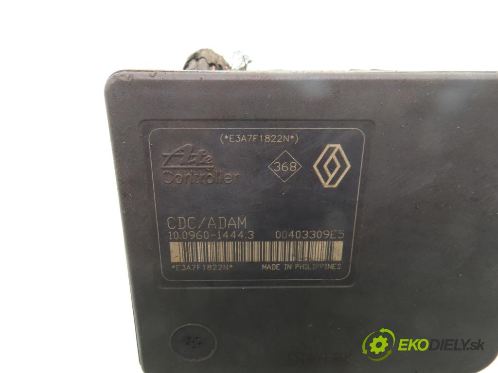 RENAULT ESPACE IV (JK0/1_) MINIVAN 2007 96,00 2.0 dCi 131 - M9R 740 1995,00 Pumpa ABS 10096014443 ; 8200808145 (Pumpa ABS)