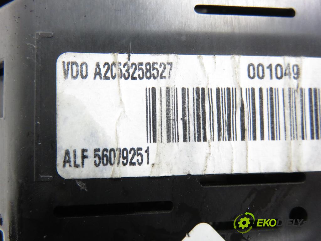 ALFA ROMEO 159 Sportwagon (939_) KOMBI 2007 85,00 1.9 JTDM 8V - 937 A7.000 1910,00 prístrojovka elektrický 56079251 ; A2C53258527