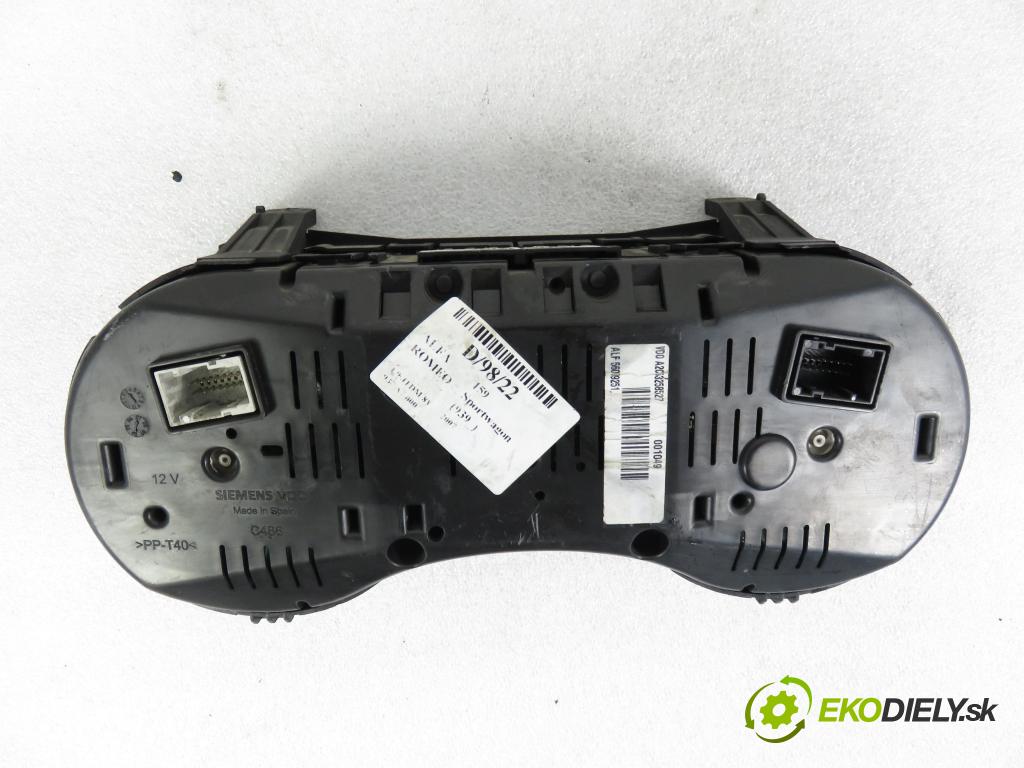 ALFA ROMEO 159 Sportwagon (939_) KOMBI 2007 85,00 1.9 JTDM 8V - 937 A7.000 1910,00 prístrojovka elektrický 56079251 ; A2C53258527