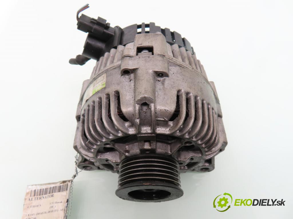CITROEN C5 I Break (DE_) KOMBI 2001 85,00 1.8 16V (DE6FZB, DE6FZE) - 6FZ (EW7J4) 1749,00 Alternátor 9638275780 (Alternátor)