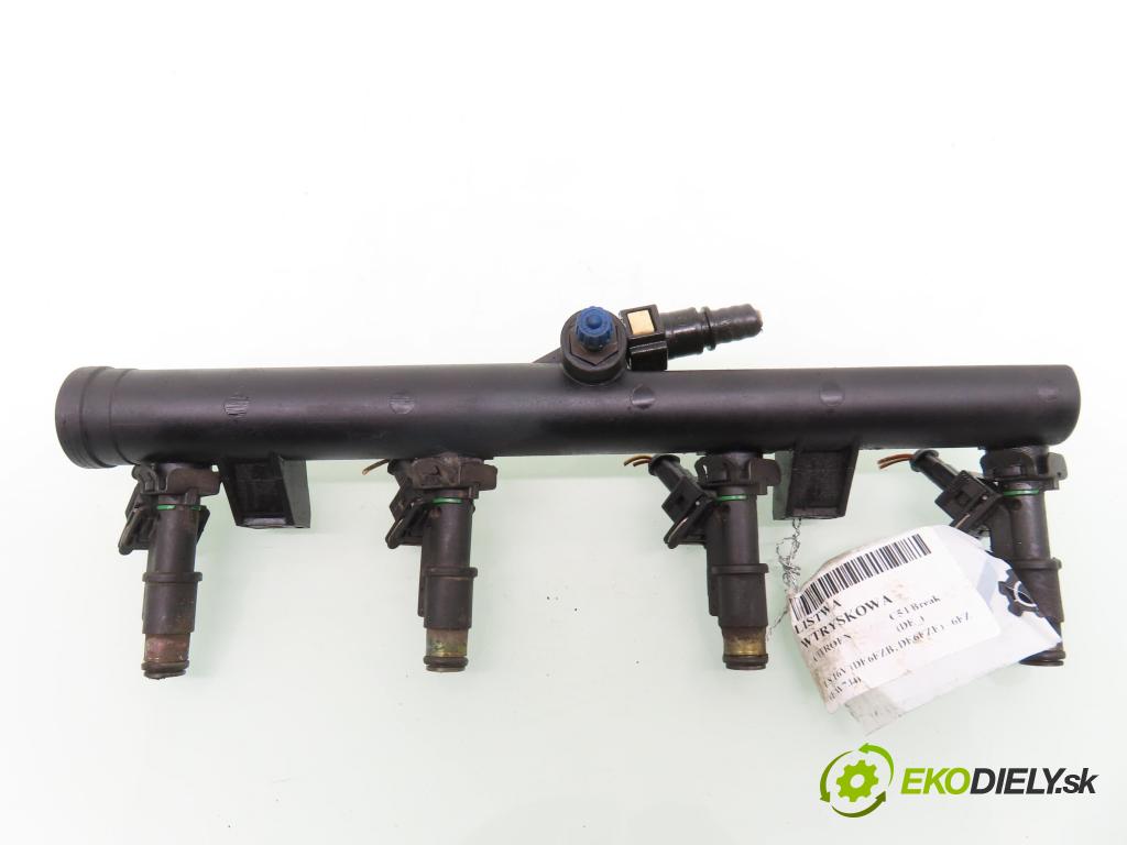 CITROEN C5 I Break (DE_) KOMBI 2001 85,00 1.8 16V (DE6FZB, DE6FZE) - 6FZ (EW7J4) 1749,00 Lišta vstrekovacia 01F005A ; 9628084680 (Vstrekovacia lišta)