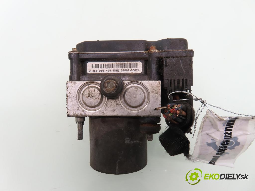 OPEL MERIVA A nadwozie wielkoprzestrzenne (MPV) (X03) MINIVAN 2006 66,00 1.4 16V Twinport - Z 14 XEP 1364,00 pumpa ABS 0265950475 ; 0265234339 ; 13212935 (Pumpa ABS)