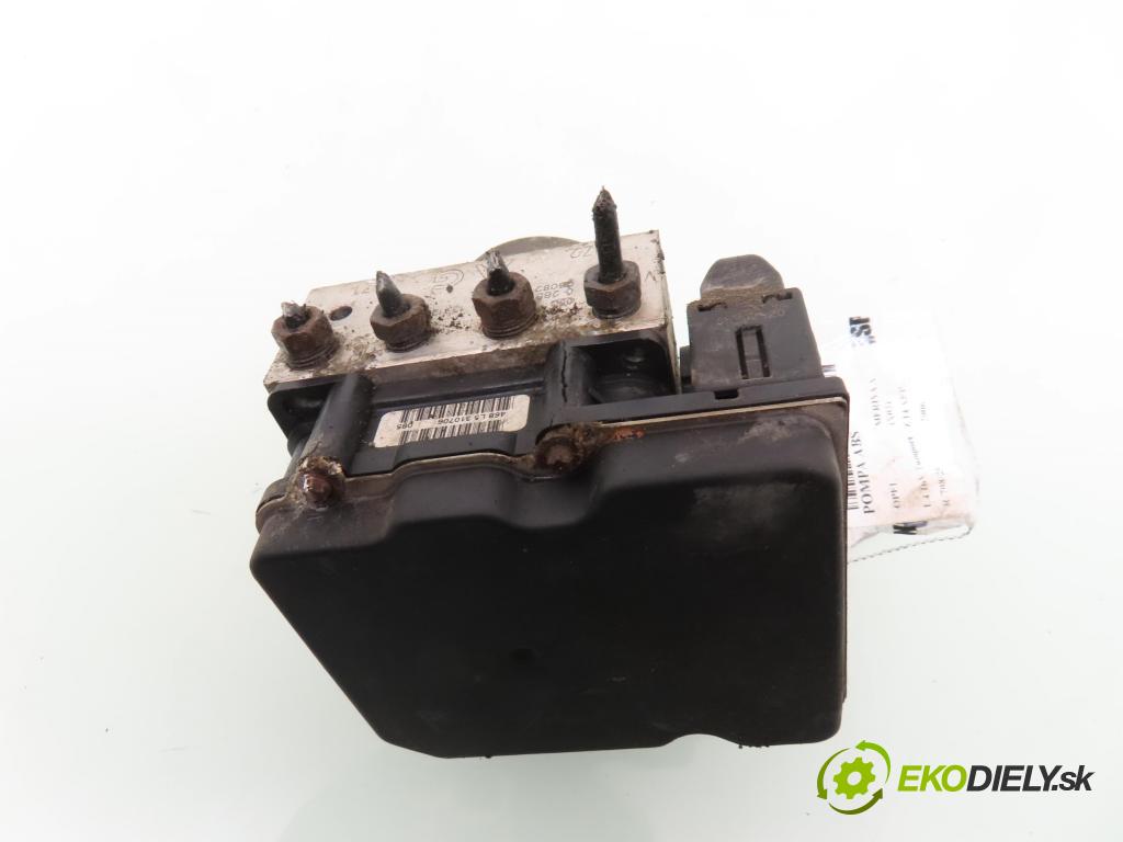 OPEL MERIVA A nadwozie wielkoprzestrzenne (MPV) (X03) MINIVAN 2006 66,00 1.4 16V Twinport - Z 14 XEP 1364,00 pumpa ABS 0265950475 ; 0265234339 ; 13212935 (Pumpa ABS)