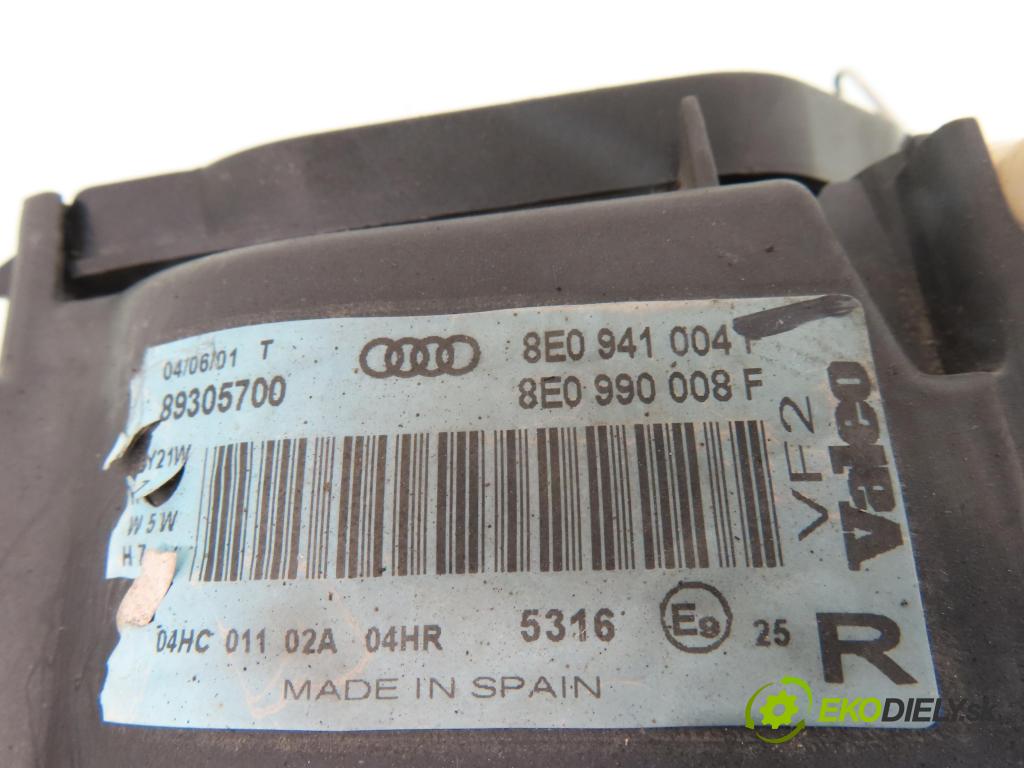 AUDI A4 (8E2, B6) SEDAN 2001 96,00 2.0 20V 130 - ALT 1984,00 Svetlo PP 8E0941004F ; 8E0990008F