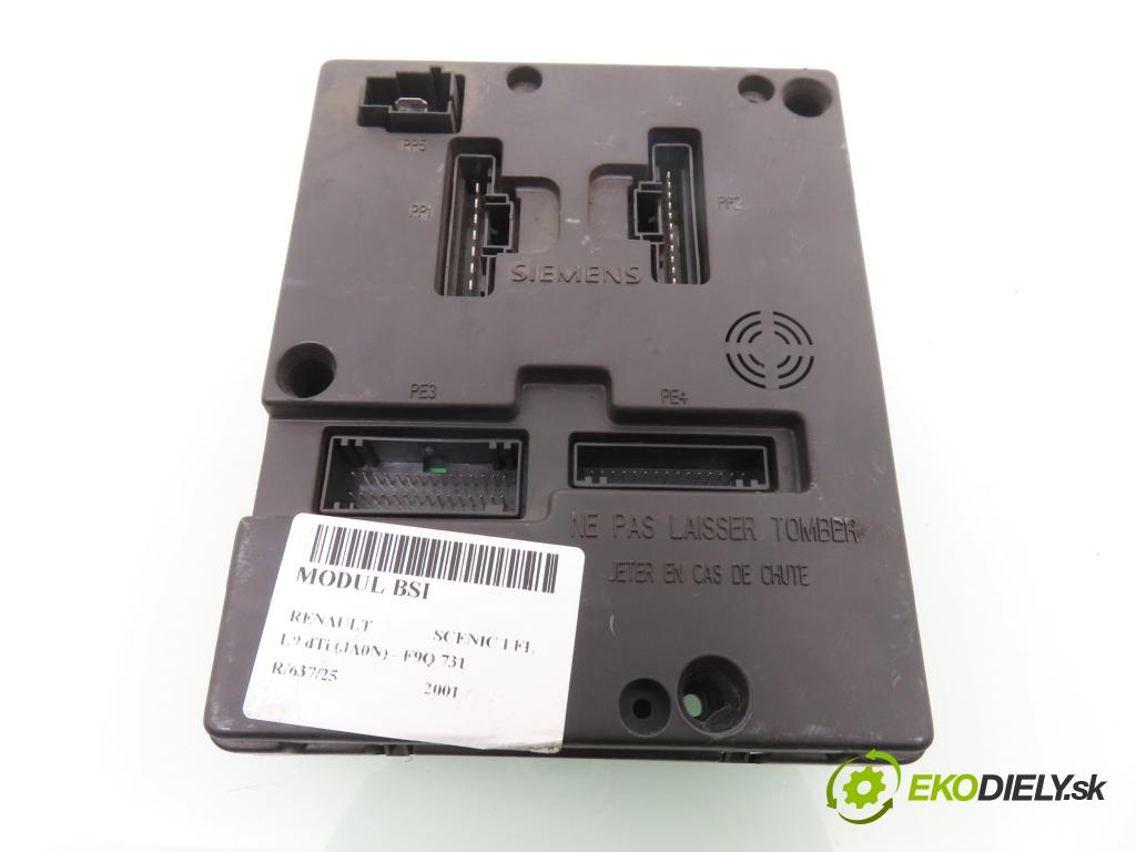 RENAULT SCENIC I (JA0/1_) MINIVAN 2001 72,00 1.9 dTi (JA0N) - F9Q 731 1870,00 MODUL BSI 8200029342B ; S108502610G