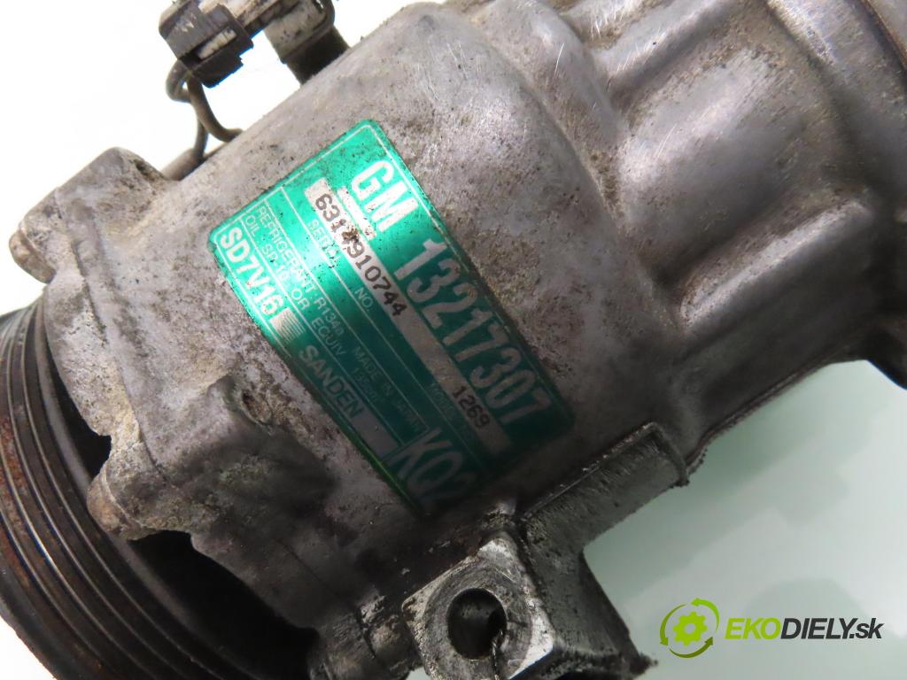 OPEL VECTRA C (Z02) LIFTBACK 2008 103,00 1.8 - Z 18 XER 1796,00 KOMPRESOR: klimatizácie 13217307 (Kompresor klimatizácie)