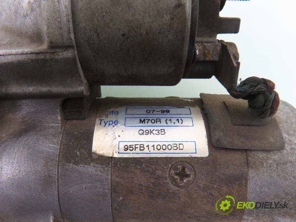 MAZDA 121 III (JASM, JBSM) HB 1998 44,00 1.3 - J4T 1299,00 Štartér 95FB11000BD (Štartér)