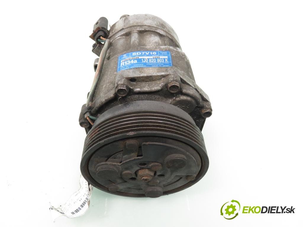 AUDI A3 (8L1) HB 2001 96,00 1.9 TDI PD 130 - ASZ 1896,00 KOMPRESOR: klimatizácie 1J0820803K ; 1233 (Kompresor klimatizácie)