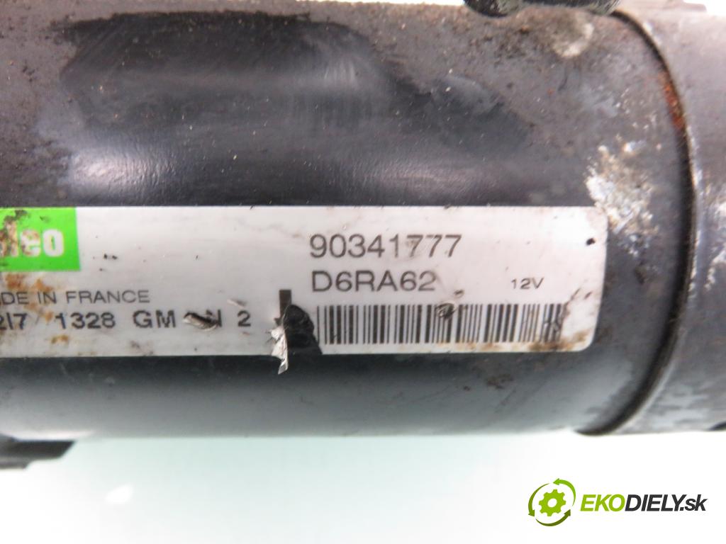OPEL CORSA B (S93) HB 1997 33,00 1.2 i - 12 NZ 1195,00 Štartér 90341777 ; D6RA62 (Štartér)