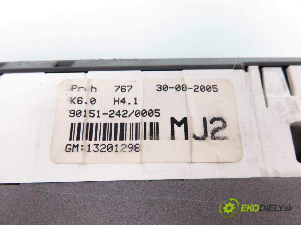OPEL ASTRA H (A04) HB 2005 74,00 1.7 CDTI 100 - Z 17 DTH 1686,00 Panel kúrenia 13201298