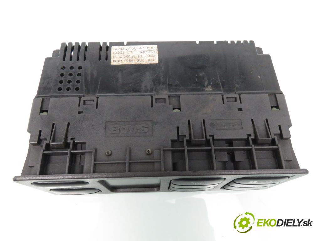 SAAB 9-3 (YS3D) HB 2000 113,00 2.0 Turbo - B204E 1985,00 Panel kúrenia KLIMATRONIK 5047600