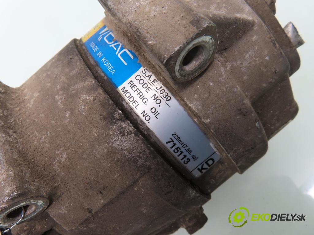 CHEVROLET EPICA (KL1_) SEDAN 2006 115,00 X 25 D1 2492,00 KOMPRESOR: klimatizácie 715113 (Kompresor klimatizácie)