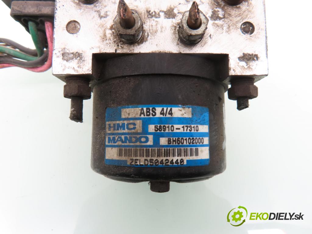 HYUNDAI MATRIX (FC) HB 2004 76,00 1.6 - G4ED-G 1599,00 Pumpa ABS 9566017000 ; 5891017310 (Pumpa ABS)