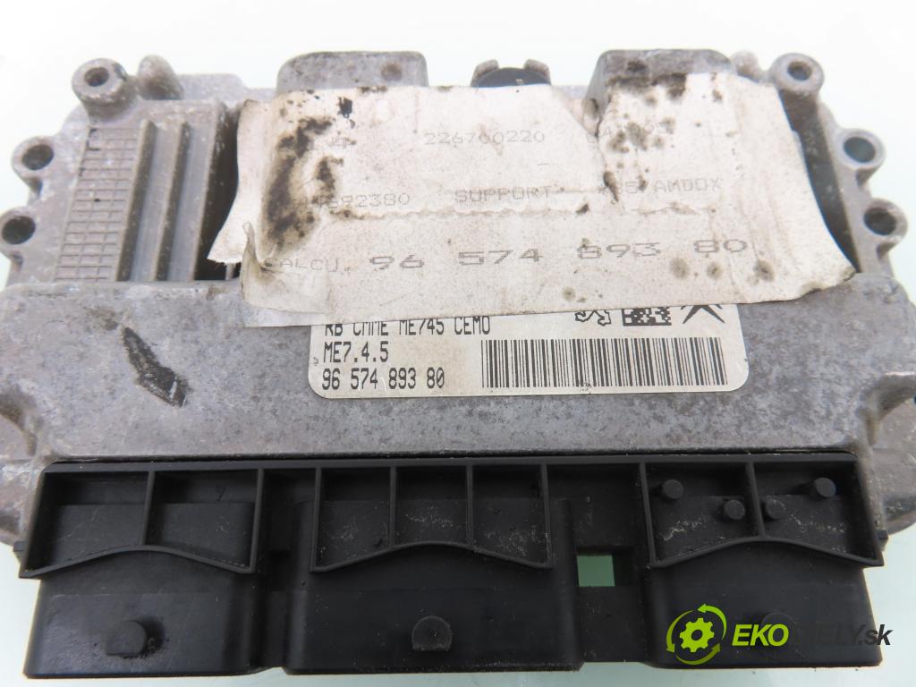 CITROEN C4 coupe (LA_) COUPE 2005 80,00 1.6 16V - NFU (TU5JP4) 1587,00 Riadiaca jednotka Motor 9657489380 ; 0261208491