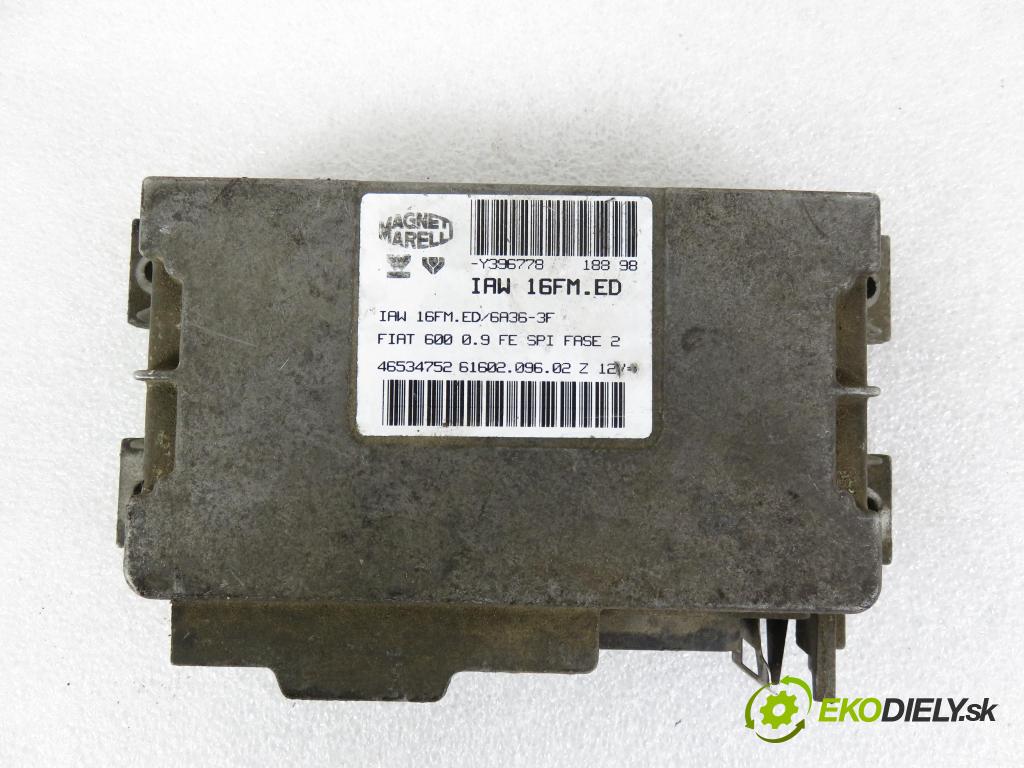 FIAT SEICENTO / 600 (187_) HB 1995 29,00 0.9 39 - 1170 A1.046 899,00 Riadiaca jednotka Motor IAW16FMED ; 46534752
