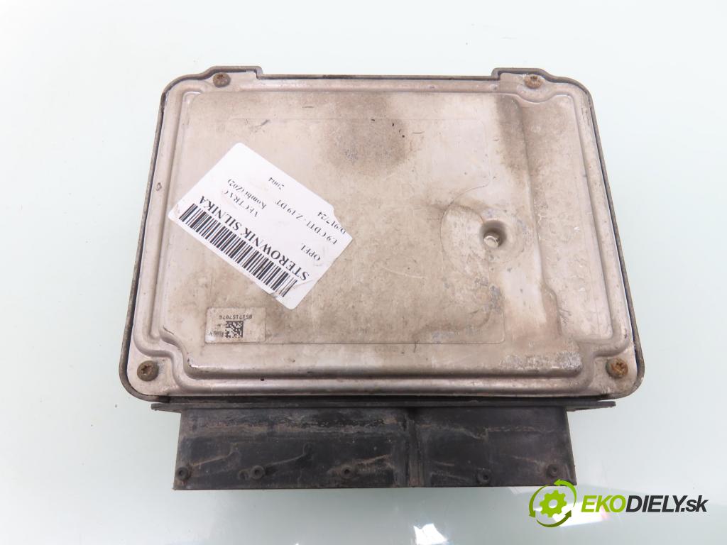 OPEL VECTRA C Kombi (Z02) KOMBI 2006 88,00 1.9 CDTI - Z 19 DT 1910,00 Riadiaca jednotka Motor 0281012534 ; 55197150AD