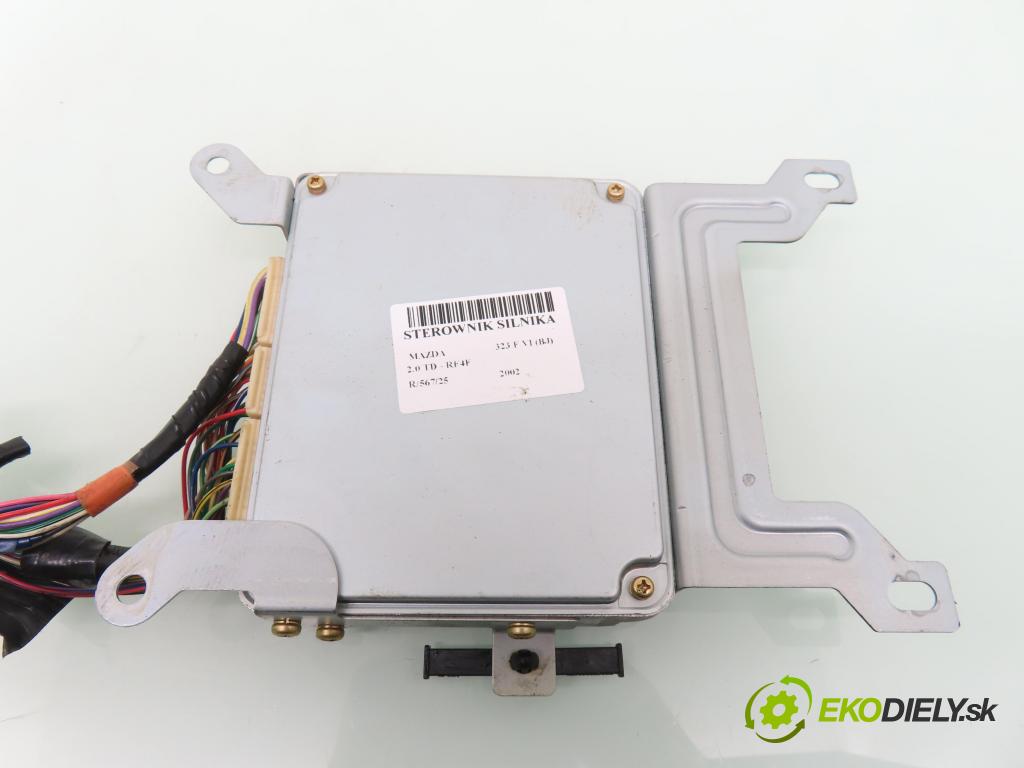 MAZDA 323 F VI (BJ) HB 2002 74,00 2.0 DITD 101 - RF4F 1998,00 Riadiaca jednotka Motor 2758005072 ; RF3F18881C