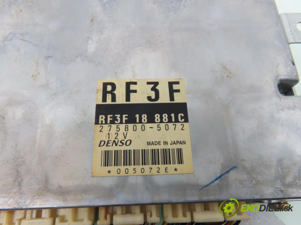 MAZDA 323 F VI (BJ) HB 2002 74,00 2.0 DITD 101 - RF4F 1998,00 Riadiaca jednotka Motor 2758005072 ; RF3F18881C