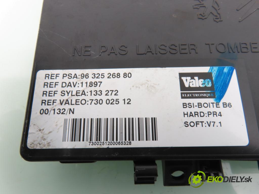 CITROEN XSARA PICASSO (N68) MINIVAN 2000 85,00 1.8 16V - 6FZ (EW7J4) 1749,00 MODUL BSI 9632526880 ; 73002512