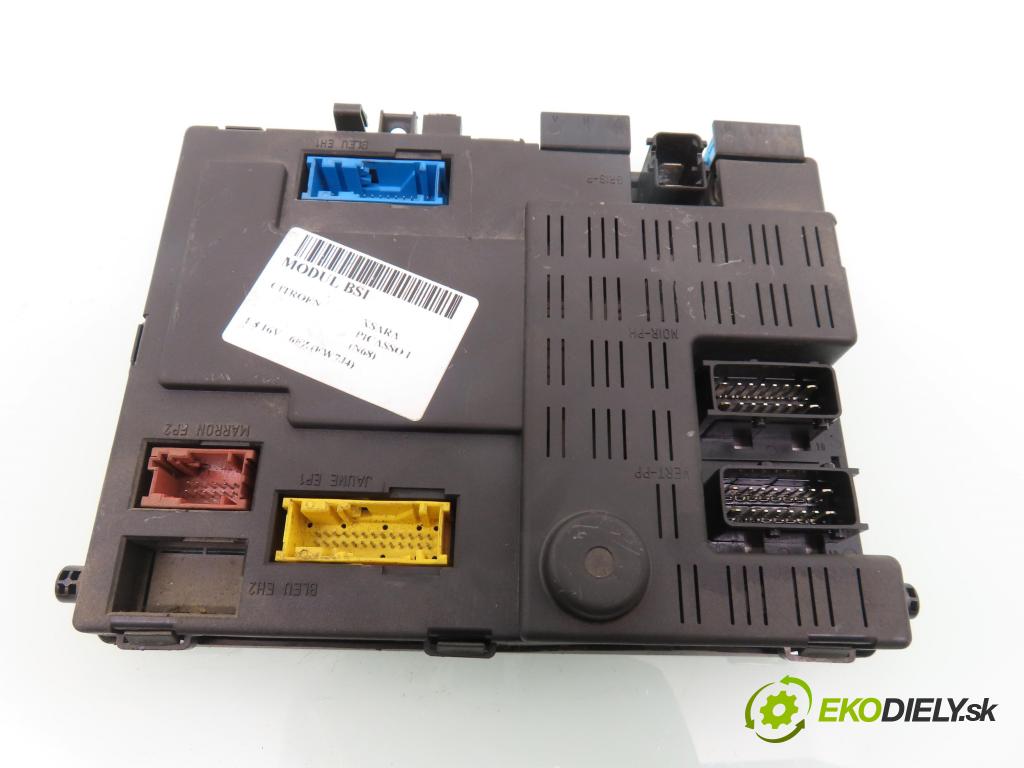 CITROEN XSARA PICASSO (N68) MINIVAN 2000 85,00 1.8 16V - 6FZ (EW7J4) 1749,00 MODUL BSI 9632526880 ; 73002512