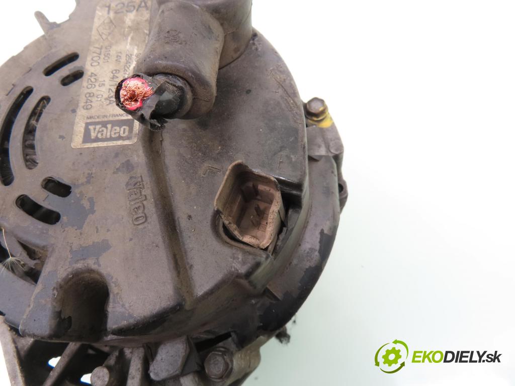 VOLVO V40 Kombi (645) KOMBI 2001 75,00 1.9 DI 102 - D 4192 T4 1870,00 Alternátor 7700426849 (Alternátor)