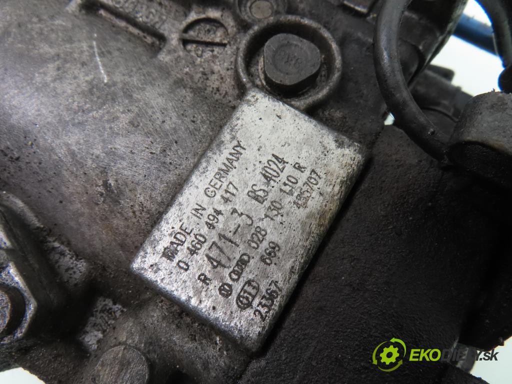 VW TRANSPORTER IV Skrzynia (70XA) FURGON 1996 50,00 1.9 TD 68 - ABL 1896,00 Pumpa vstrekovacia 0460494417 ; 028130110R (Vstrekovacie čerpadlo)