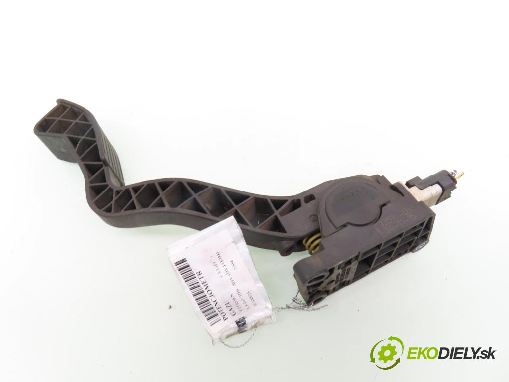 CITROEN C3 I (FC_) HB 2004 66,00 1.4 16V HDi - 8HY (DV4TED4) 1398,00 Potenciometer plynu 0280752251 ; 9646702180 (Potenciometer plynového pedálu)