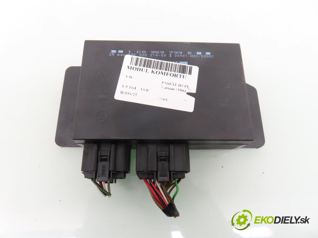 VW PASSAT B5.5 Variant (3B6) KOMBI 2001 74,00 1.9 TDI PD 101 - AVB 1896,00 MODUL komfortu 1C0959799B