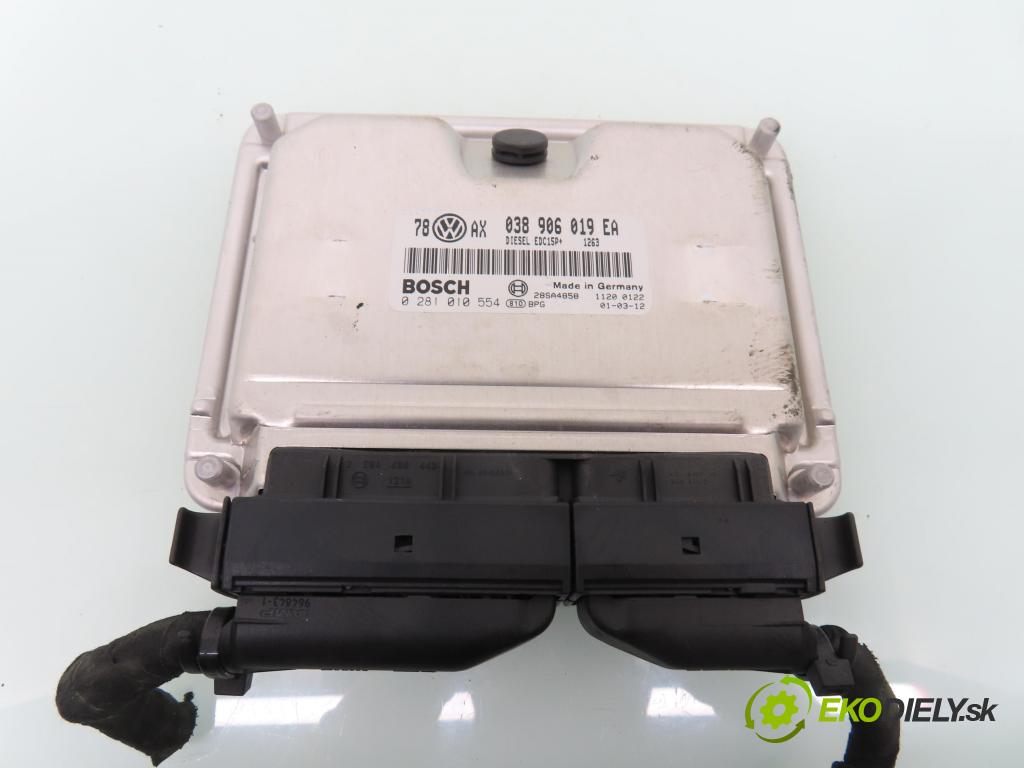 VW PASSAT B5.5 Variant (3B6) KOMBI 2001 74,00 1.9 TDI PD 101 - AVB 1896,00 Riadiaca jednotka Motor 038906019EA ; 0281010554