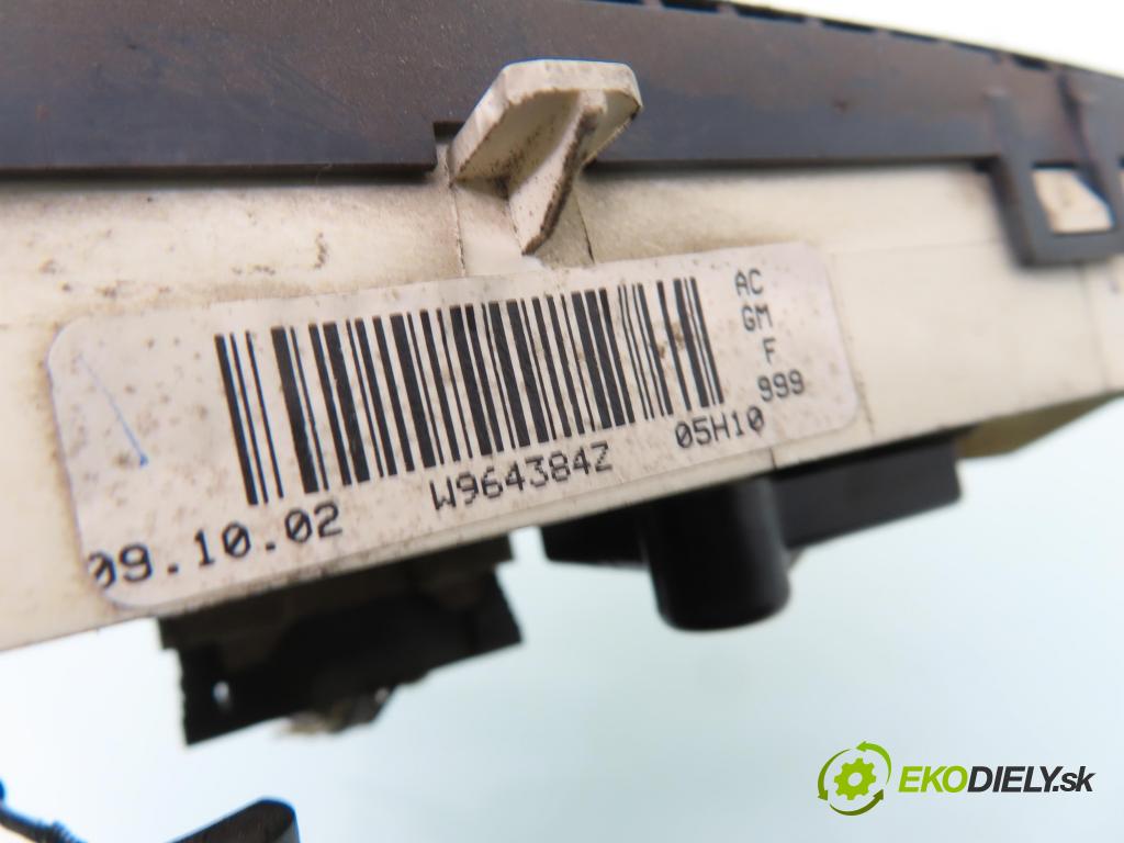 OPEL VIVARO A Skrzynia (X83) FURGON 2003 74,00 1.9 DTI 101 - F9Q 760 1870,00 Panel kúrenia KLIMATIZACE: W964384Z
