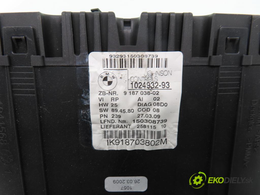 BMW 1 (E87) HB 2009 89,00 118 i - N43 B20 A 1995,00 prístrojovka elektrický 102493293 ; 9187038