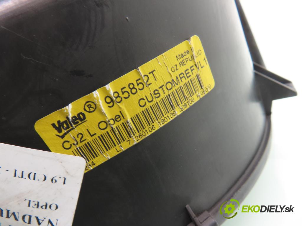 OPEL VECTRA C Kombi (Z02) KOMBI 2004 110,00 1.9 CDTI - Z 19 DTH 1910,00 ventilátor větráku 985852T ; 73421312U ; 006962R