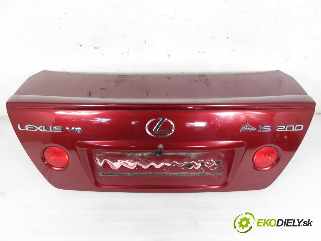 LEXUS IS I (JCE1_, GXE1_) SEDAN 2005 114,00 200 (GXE10) - 1G-FE 1988,00 kapota kufra SEDAN