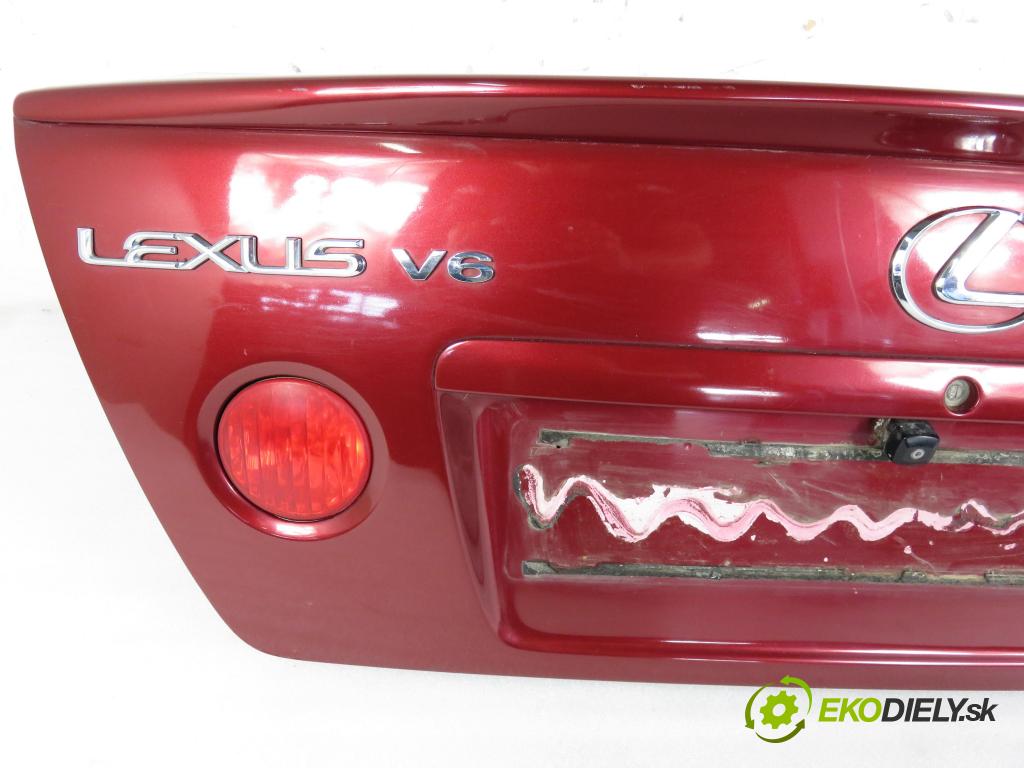 LEXUS IS I (JCE1_, GXE1_) SEDAN 2005 114,00 200 (GXE10) - 1G-FE 1988,00 kapota kufra SEDAN