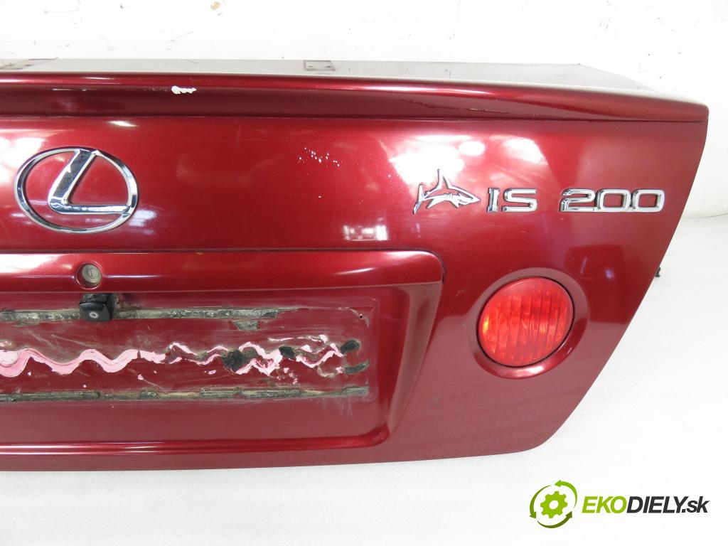 LEXUS IS I (JCE1_, GXE1_) SEDAN 2005 114,00 200 (GXE10) - 1G-FE 1988,00 kapota kufra SEDAN