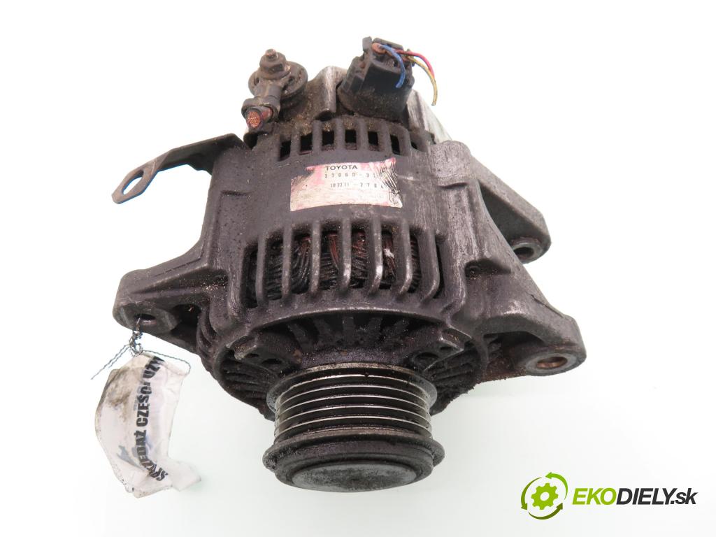 TOYOTA YARIS (_P1_) HB 2005 55,00 1.4 D-4D (NLP10_) - 1ND-TV 1364,00 Alternátor 2706033040 ; 1022112780 (Alternátor)