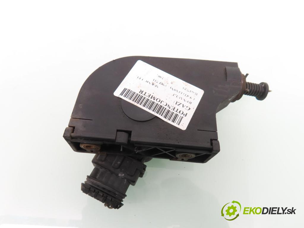 RENAULT SCENIC I (JA0/1_) MINIVAN 2001 72,00 1.9 dTi (JA0N) - F9Q 731 1870,00 potenciometr plynového pedálu 7700431918 (Potenciometr plynového pedálu)