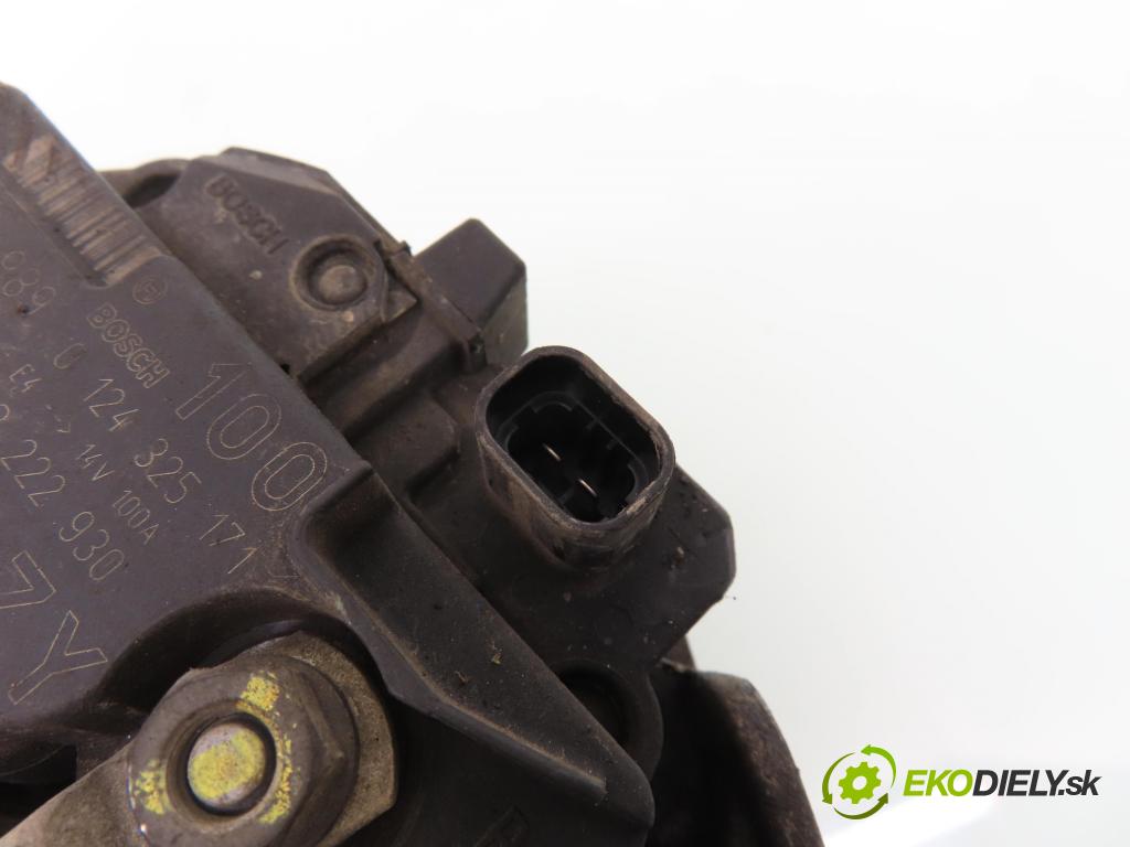 OPEL MERIVA A nadwozie wielkoprzestrzenne (MPV) (X03) HB 2009 66,00 1.4 16V Twinport - Z 14 XEP 1364,00 Alternátor 0124325171 ; 13222930 (Alternátor)