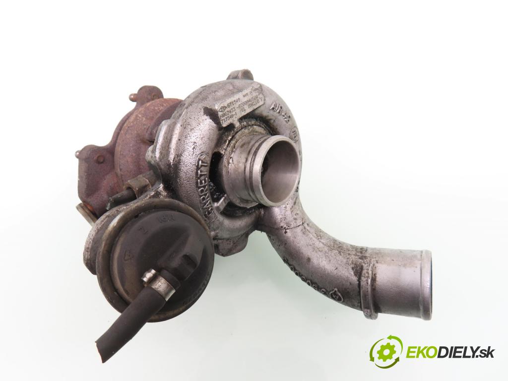 RENAULT SCENIC I (JA0/1_) MINIVAN 2003 59,00 1.9 dTi 80 - F9Q 744 1870,00 RYCHLONABÍJEČKA: 8200046681 ; GT1549 (Kompletní turbodmychadlo)