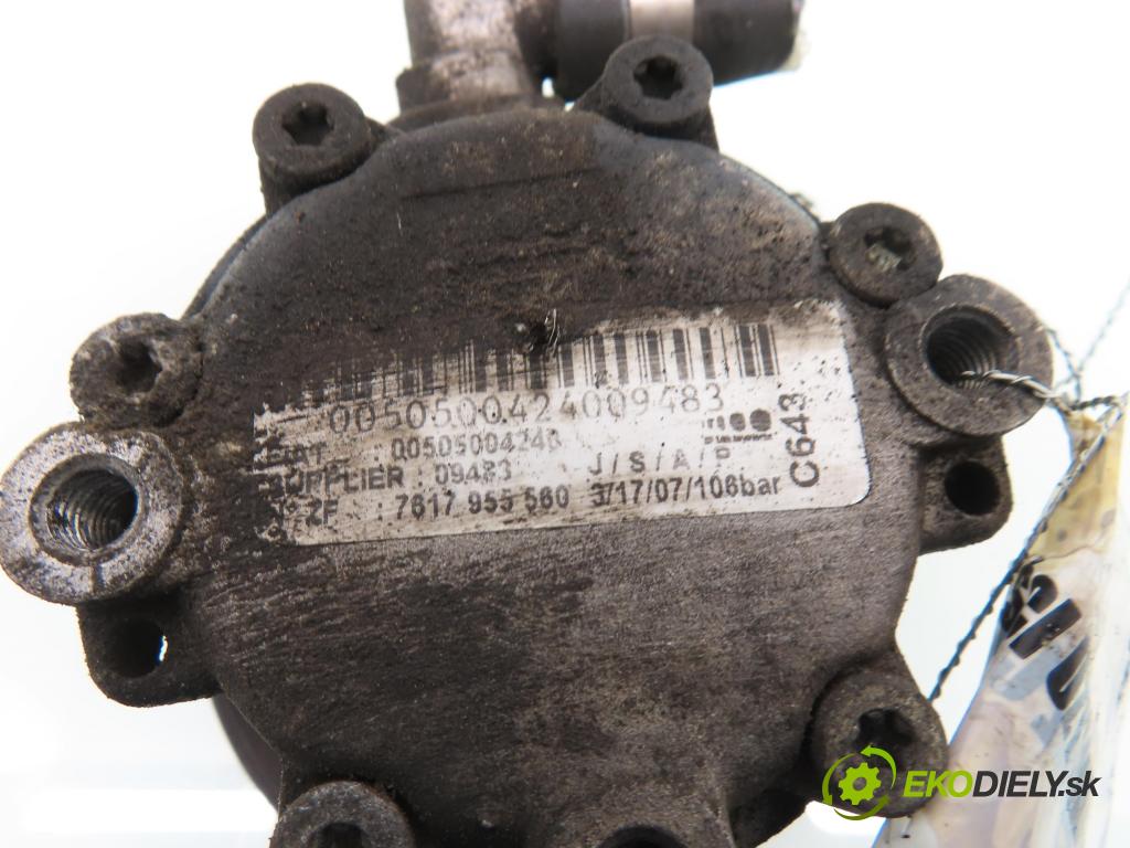 ALFA ROMEO 159 Sportwagon (939_) KOMBI 2007 100,00 1.9 JTDM 16V - 937 A8.000 1910,00 Pumpa servočerpadlo 7617955560 ; 00505004240 (Servočerpadlo)