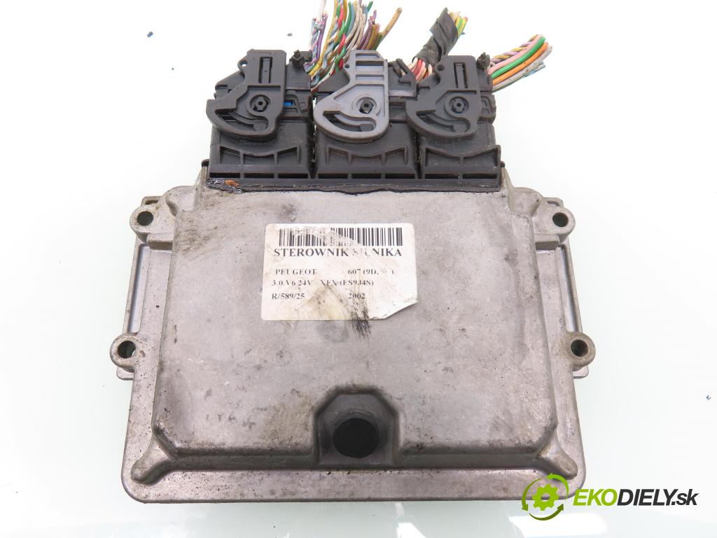 PEUGEOT 607 (9D, 9U) SEDAN 2002 152,00 3.0 V6 24V - XFX (ES9J4S) 2946,00 Riadiaca jednotka Motor 0261206418 ; 9635591180