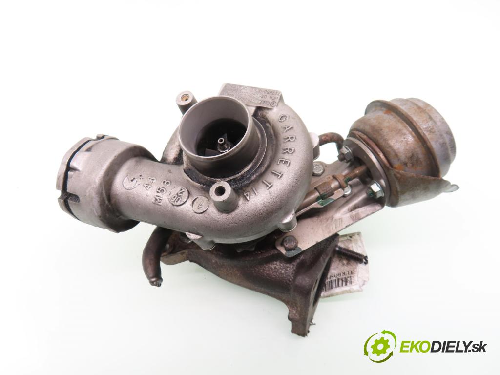 AUDI A4 (8D2, B5) SEDAN 1996 81,00 1.9 TDI - AVG 1896,00 RYCHLONABÍJEČKA: 038145702G ; GT1749V (Kompletní turbodmychadlo)