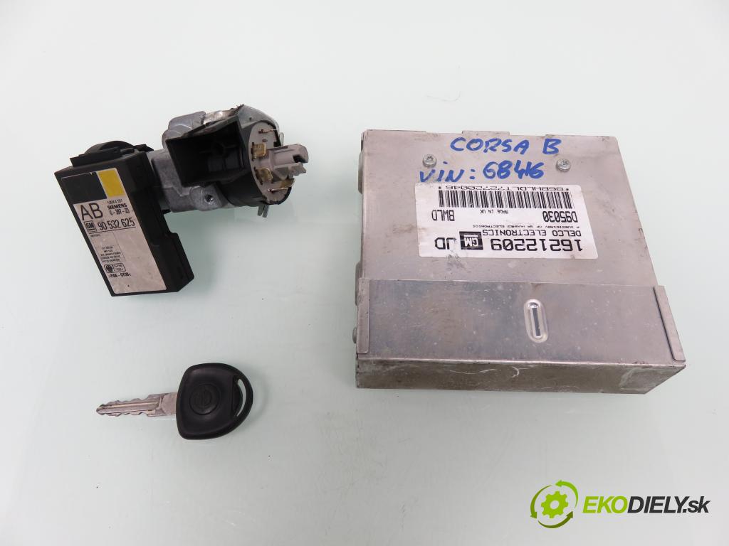 OPEL CORSA B (S93) HB 1996 33,00 1.2 i - 12 NZ 1195,00 spinačka / imobilizéra IMMO / Riadiaca jednotka 16212209