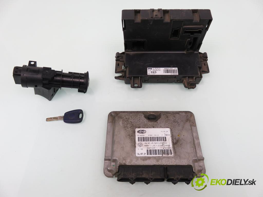 FIAT PANDA (169_) HB 2004 40,00 1.1 54 - 187 A1.000 1108,00 spinačka / imobilizéra IMMO / Riadiaca jednotka 55196259 ; IAW4AFSM ; S118578010C