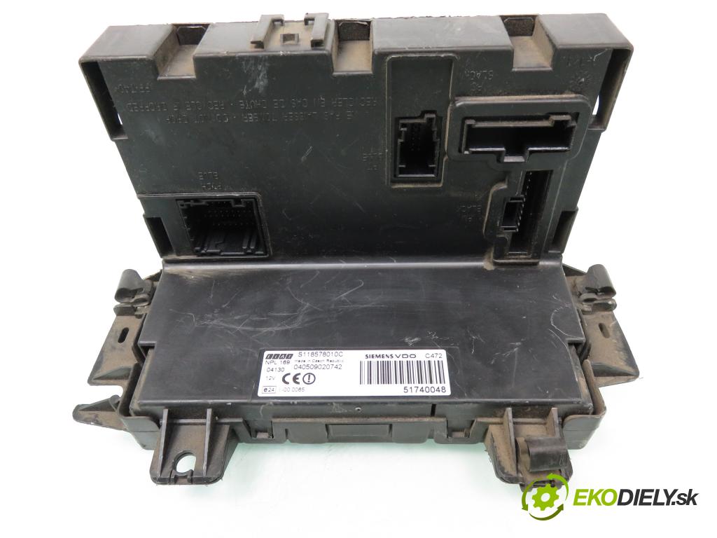 FIAT PANDA (169_) HB 2004 40,00 1.1 54 - 187 A1.000 1108,00 spinačka / imobilizéra IMMO / Riadiaca jednotka 55196259 ; IAW4AFSM ; S118578010C