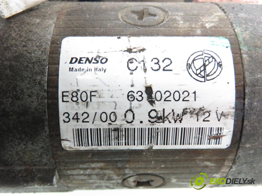 FIAT SEICENTO / 600 (187_) HB 2001 40,00 1.1 54 - 176 B2.000 1108,00 Štartér 63102021 ; C132 (Štartér)